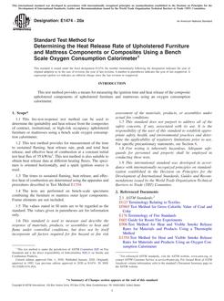 ASTM E1474-20a