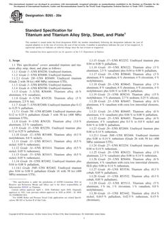 ASTM B265-20a