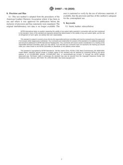 ASTM D4907-10(2020)