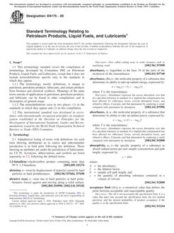 ASTM D4175-20