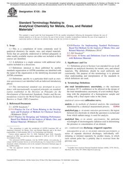 ASTM E135-20a