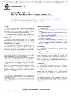 ASTM C418-20