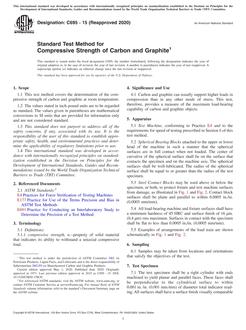 ASTM C695-15(2020)