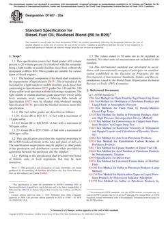 ASTM D7467-20a
