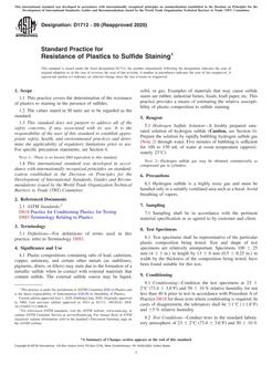 ASTM D1712-09(2020)