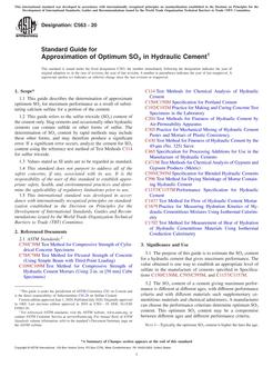 ASTM C563-20