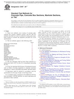 ASTM C497-20e1