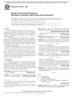 ASTM D4175-20ae1