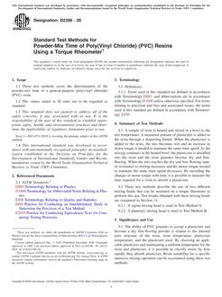 ASTM D2396-20