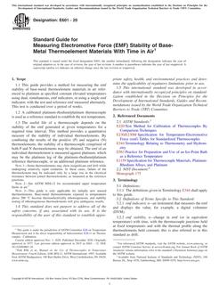 ASTM E601-20