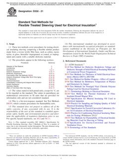 ASTM D350-21