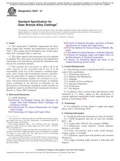 ASTM B427-21