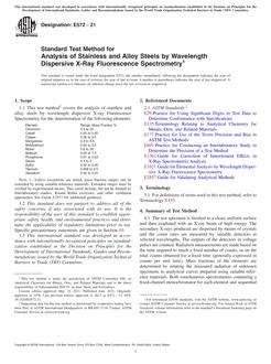 ASTM E572-21