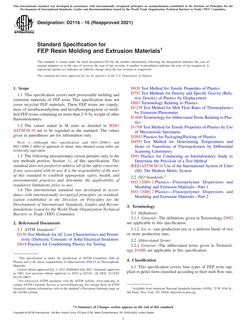 ASTM D2116-16(2021)