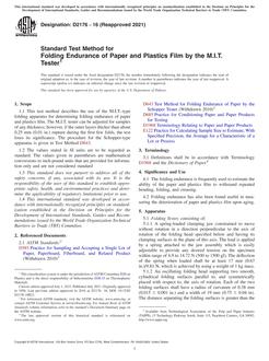 ASTM D2176-16(2021)