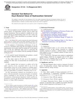 ASTM D1133-13(2021)