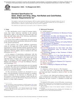ASTM A505-16(2021)