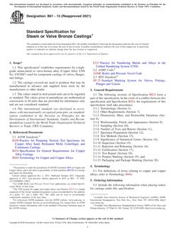 ASTM B61-15(2021)