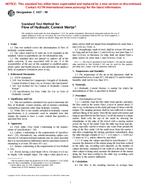 ASTM C1437-99