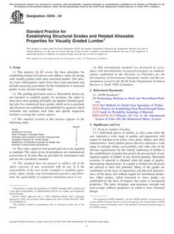 ASTM D245-22