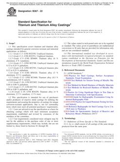 ASTM B367-22
