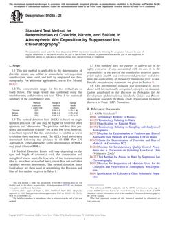 ASTM D5085-21