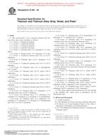 ASTM B265-99