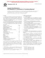 ASTM D257-99