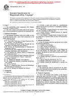 ASTM B91-97