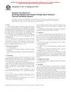 ASTM C166-87(1997)