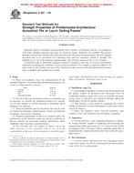 ASTM C367-99