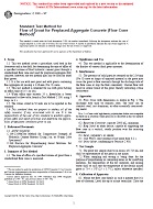ASTM C939-97