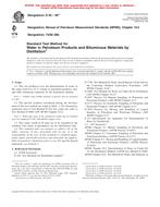 ASTM D95-99e1