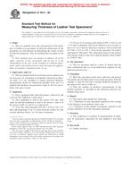 ASTM D1813-00