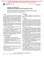 ASTM C67-01