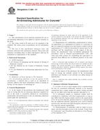 ASTM C260-01
