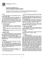 ASTM C1437-01