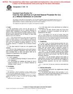 ASTM C618-01